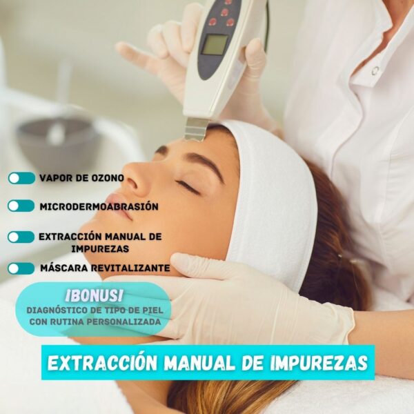 Limpieza facial profunda+ Diagnóstico de piel - Image 3